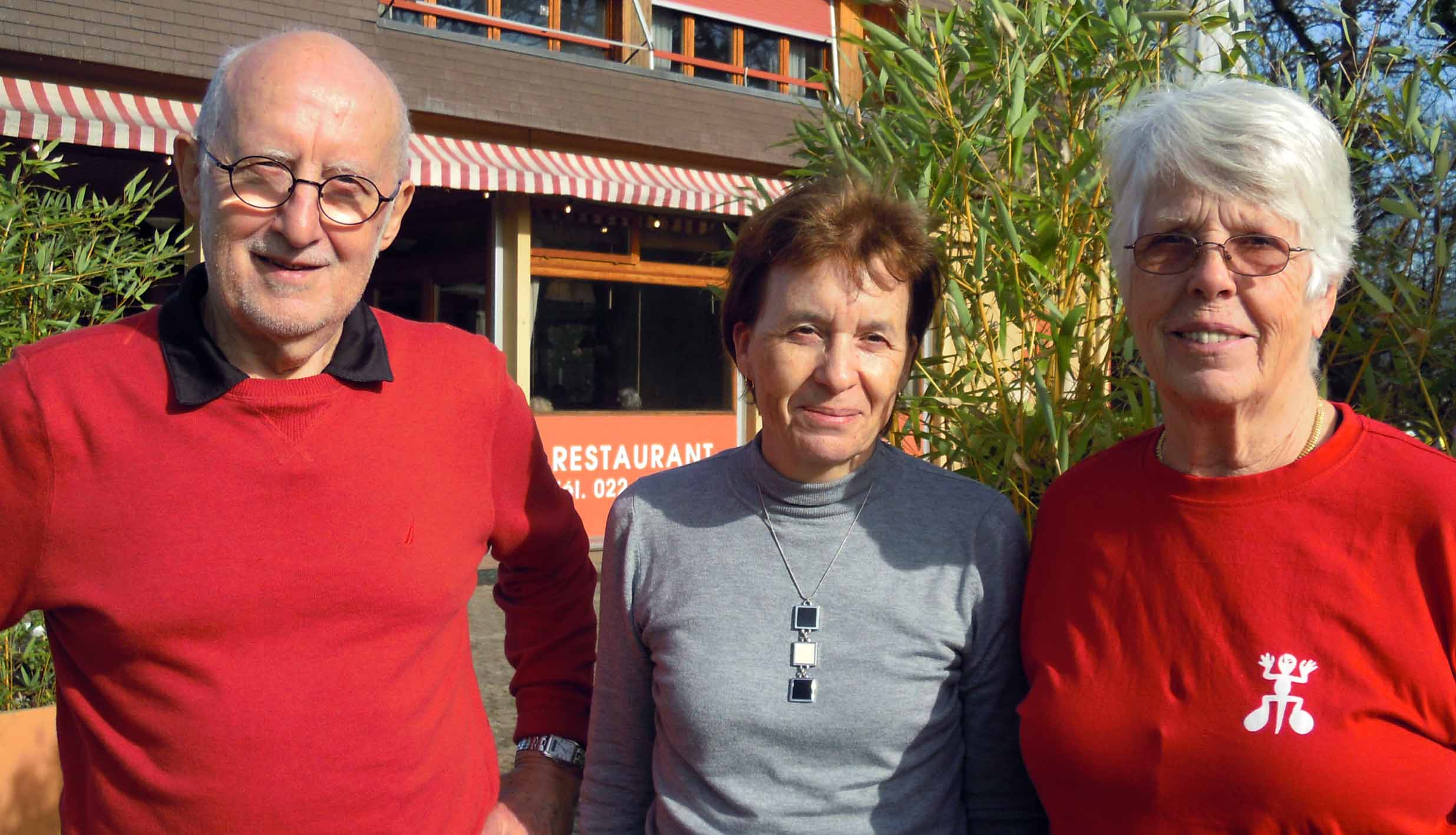 Fred, Christiane et Geneviève